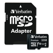 Verbatim Premium microSDHC Memory Card with 32GB 44083